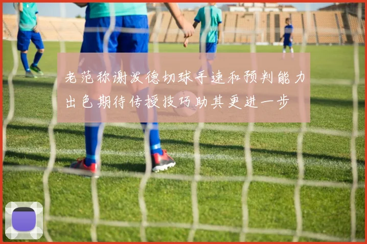 老范称谢泼德切球手速和预判能力出色期待传授技巧助其更进一步